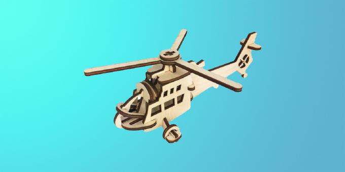 Montažni model helikopterja