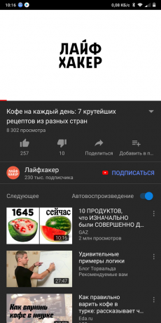 Kako vklopiti nočni način na YouTube