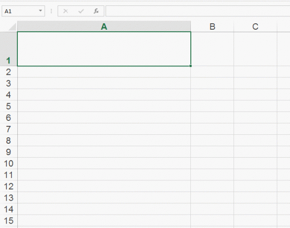 Prisilno prenos besedila v celici v Excelu