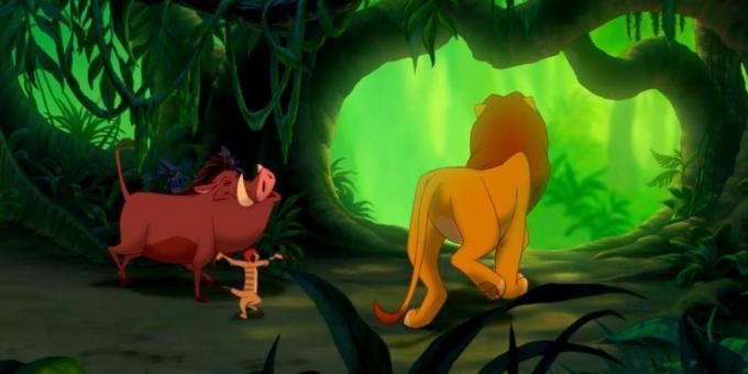 Risanka "The Lion King": realistično upodobljene živali