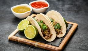 Tacos z govedino in cilantrom