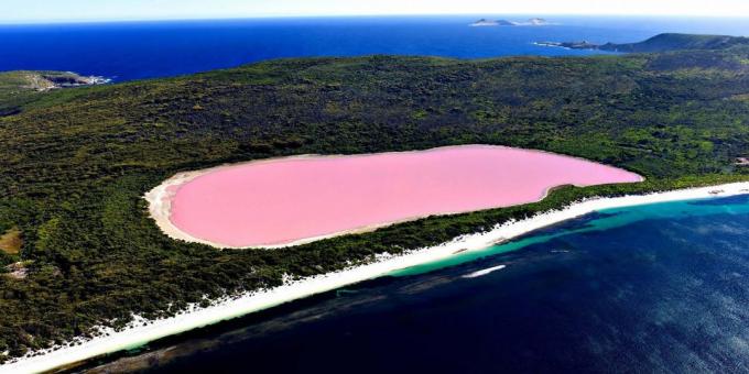 Jezero Hillier v Avstraliji