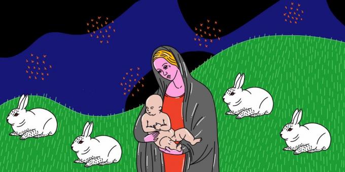 rojstvo otroka - to ne gre zajec in travnik