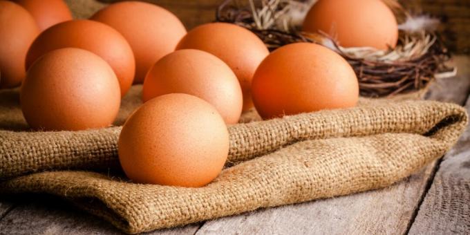 Kako zmanjšati stres s prehrano: jajca