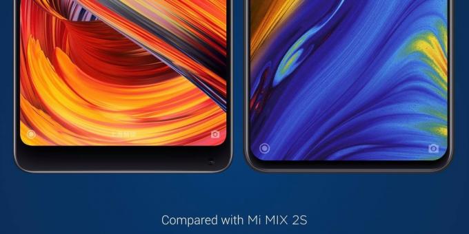 Xiaomi Mi MIX 3: Primerjava z Mi MIX 2