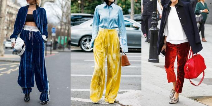Najbolj modne ženske hlače: Velvet (spredaj) hlače