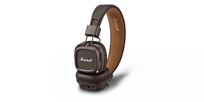 dobro Bluetooth slušalka Marshall Major II z vtičnico za avdio kabel