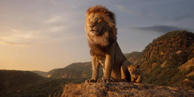 "The Lion King": Mufasa in Simba majhna