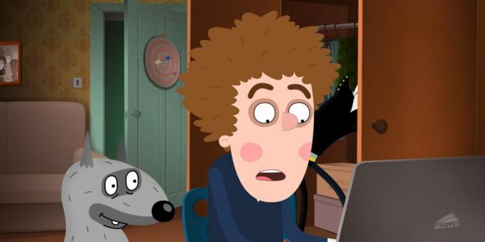Kako v karanteno z otrokom: animirana serija "Pustolovščine Petit and Wolf"
