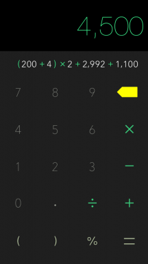 Calzy - pametna in priročen kalkulator za iOS