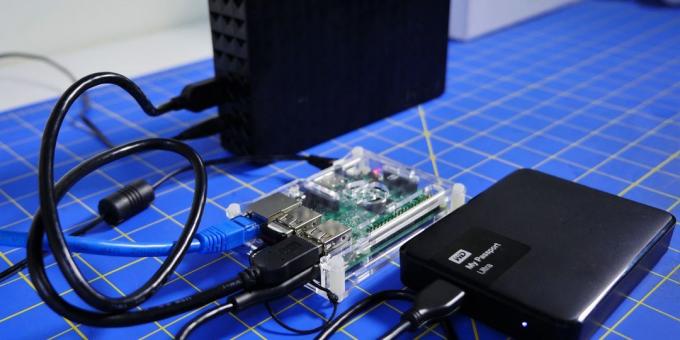 Raspberry Pi: Mreža pogon