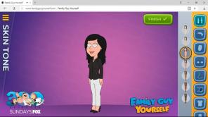 Fox TV kanal je sprožila spletno stran, kjer si lahko ustvarite svoj lik v stilu "Family Guy"