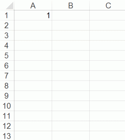 Samodokončaj številke v Excelu