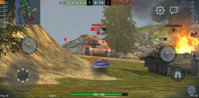 Nastop med igranjem World of Tanks: Blitz