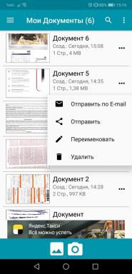 Notebloc -, udobno dokument skeniranja komoro preko pametnega telefona