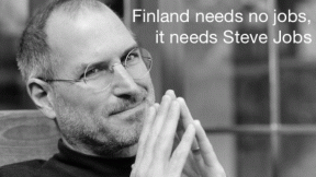 Finski premier: "Steve Jobs je ukradel delovnih mest iz naših državljanov"