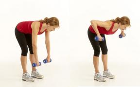 4 vaje za ženske, katerih cilj je krepitev mišic v zgornjem delu hrbta