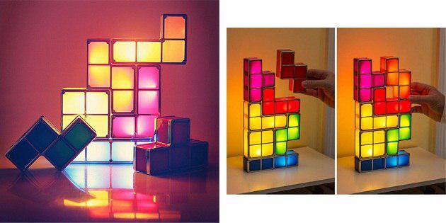 svetilka Tetris