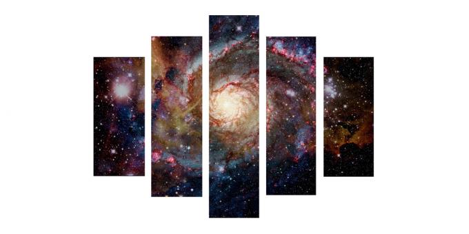 Modularna slika "Sijaj galaksij"