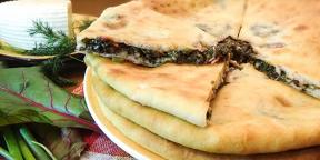 Kako kuhati okusno Osetije pite z različnimi nadevi