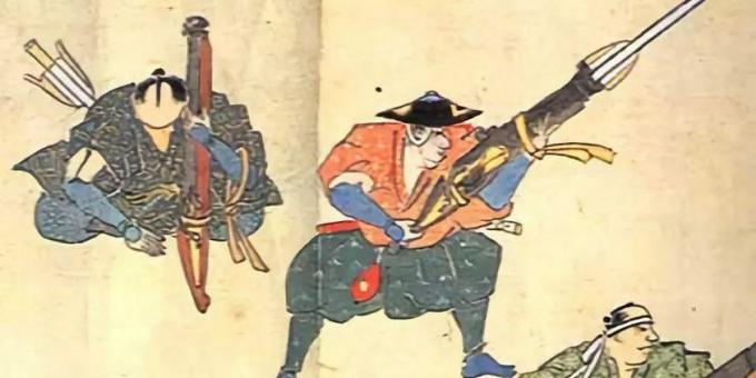 Strelno orožje je za samuraja nesprejemljivo