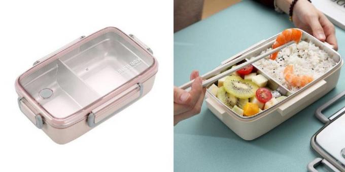 Lunchbox s kovinsko podlago