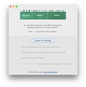Vanilla - brezplačno orodje za prilagajanje ikon v Mac meniju