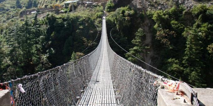 Najstrašnejši mostovi: viseči most v Gasi