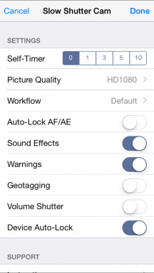 Slow Shutter naredi lepe slike na iPhone z uporabo počasno hitrost zaklopa