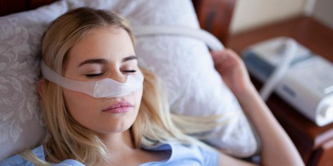 CPAP za zdravljenje apneje v spanju