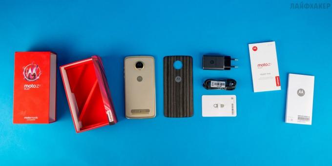 Moto Z2 igra: oprema