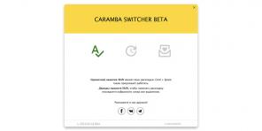 Caramba Switcher postavitev stikala prišel na MacOS