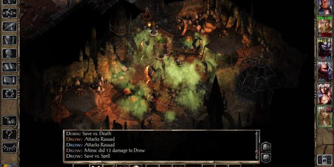 Stare igre na PC: scene A, ki ga je Baldur je Gate II