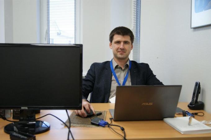 Sergey Ozhegov: na delovnem mestu