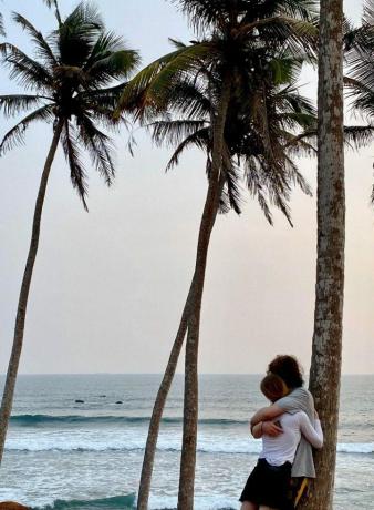 Koronavirus na Šrilanki: zapuščena plaža