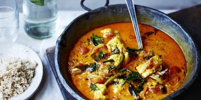 Kaj kuhamo večerjo: curry morske ribe