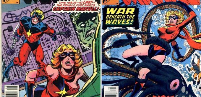 Za tiste, ki čakajo na sprostitev filma "Captain Marvel": Kaj strip je povedala gospa Marvel