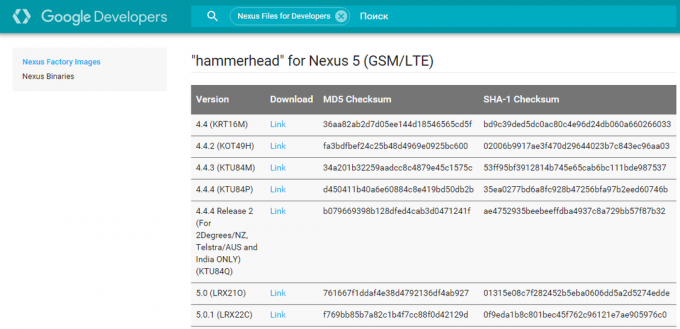 Kako ročno posodobiti Nexus Android 6.0 Marshmallow: Google Razvijalci