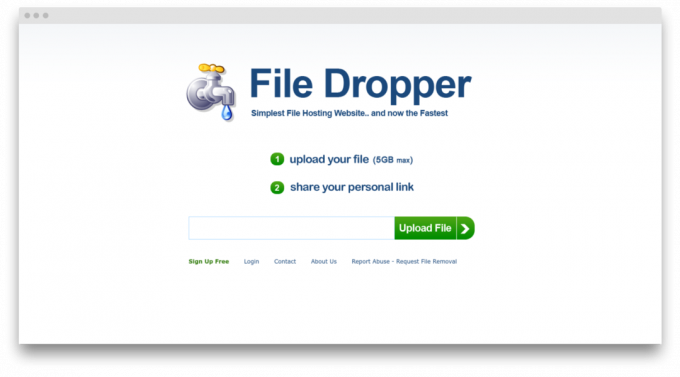  Datoteka Dropper zaslon
