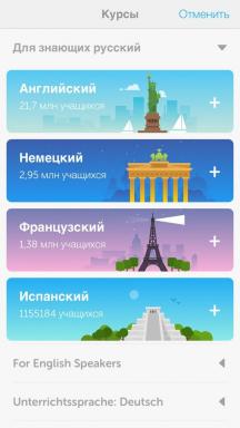 Duolingo - Interaktivni simulator za učenje jezikov
