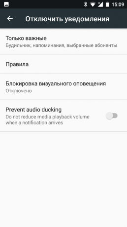 Android Nugat: Način "Ne moti"