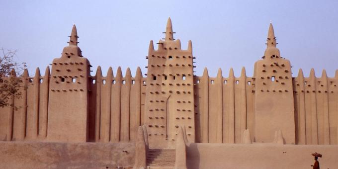 Mošeje v Timbuktu, Mali