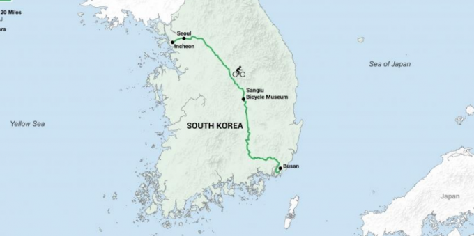 Znamenitosti Južna Koreja: potovanje v državo od severa proti jugu, lahko ogled Zelenski Cycle World