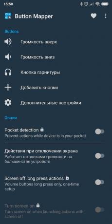 Gumb za Android: Button Mapper