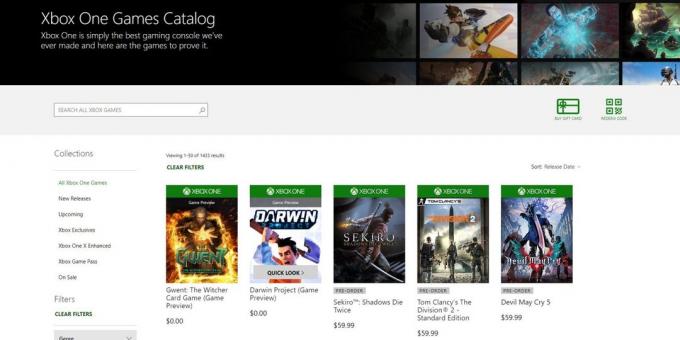 nakup iger: Xbox One igre katalog