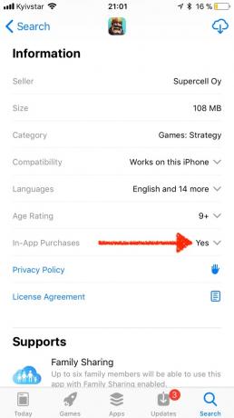 App Store v sistemu iOS 11: vgrajen nakup