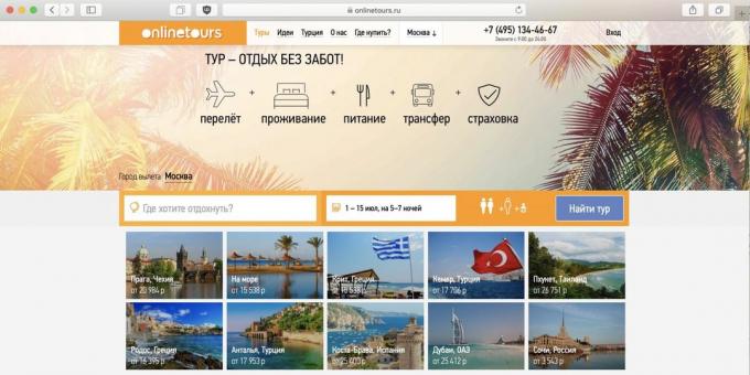 Poceni izleti v Onlinetours