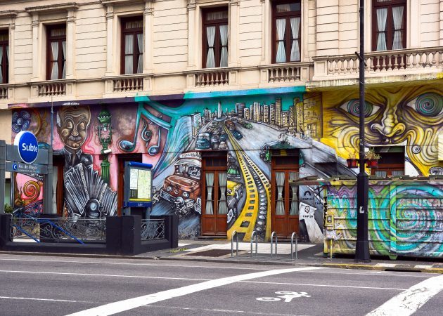 Obisk Argentina: graffiti