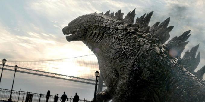 Posnetek iz filma "Godzilla"