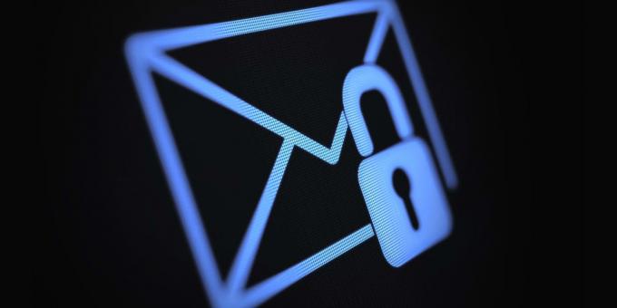 svoj osebni podatki: Kliknite na e-poštno storitev s šifriranjem